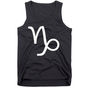 Capricorn Zodiac Traits Horoscope Astrology Sign Tank Top