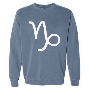 Capricorn Zodiac Traits Horoscope Astrology Sign Garment-Dyed Sweatshirt