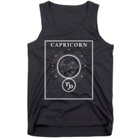 Capricorn Zodiac Traits Horoscope Astrology Sign Tank Top