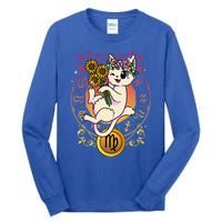 Cat Zodiac Virgo Horoscope Astrology Cute Gift Tall Long Sleeve T-Shirt