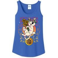 Cat Zodiac Virgo Horoscope Astrology Funny Gift Ladies Essential Tank