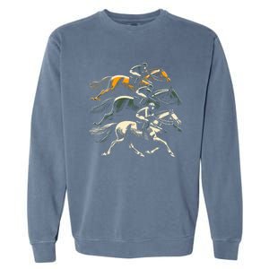 Derby 150th 2024 Horses Garment-Dyed Sweatshirt