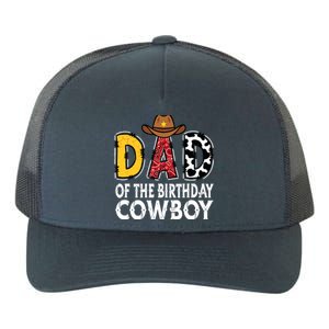 Dad 1st Birthday Cowboy Western Dad Birthday Boy Yupoong Adult 5-Panel Trucker Hat