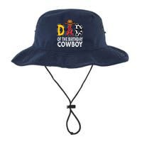 Dad 1st Birthday Cowboy Western Dad Birthday Boy Legacy Cool Fit Booney Bucket Hat