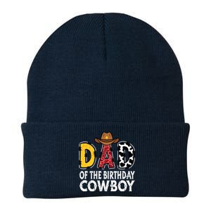 Dad 1st Birthday Cowboy Western Dad Birthday Boy Knit Cap Winter Beanie