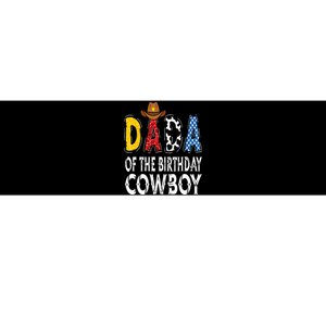 Dada 1st Birthday Cowboy Western Dada Birthday Boy Bumper Sticker