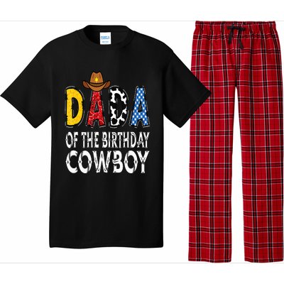 Dada 1st Birthday Cowboy Western Dada Birthday Boy Pajama Set