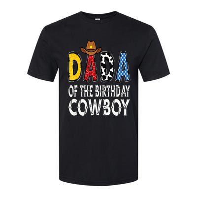 Dada 1st Birthday Cowboy Western Dada Birthday Boy Softstyle CVC T-Shirt