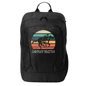 Derby 150th Running Horse Racing City Backpack