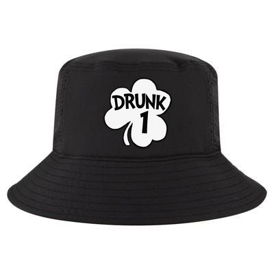 Drunk 1 Saint Patrick's Day Party Group Cool Comfort Performance Bucket Hat