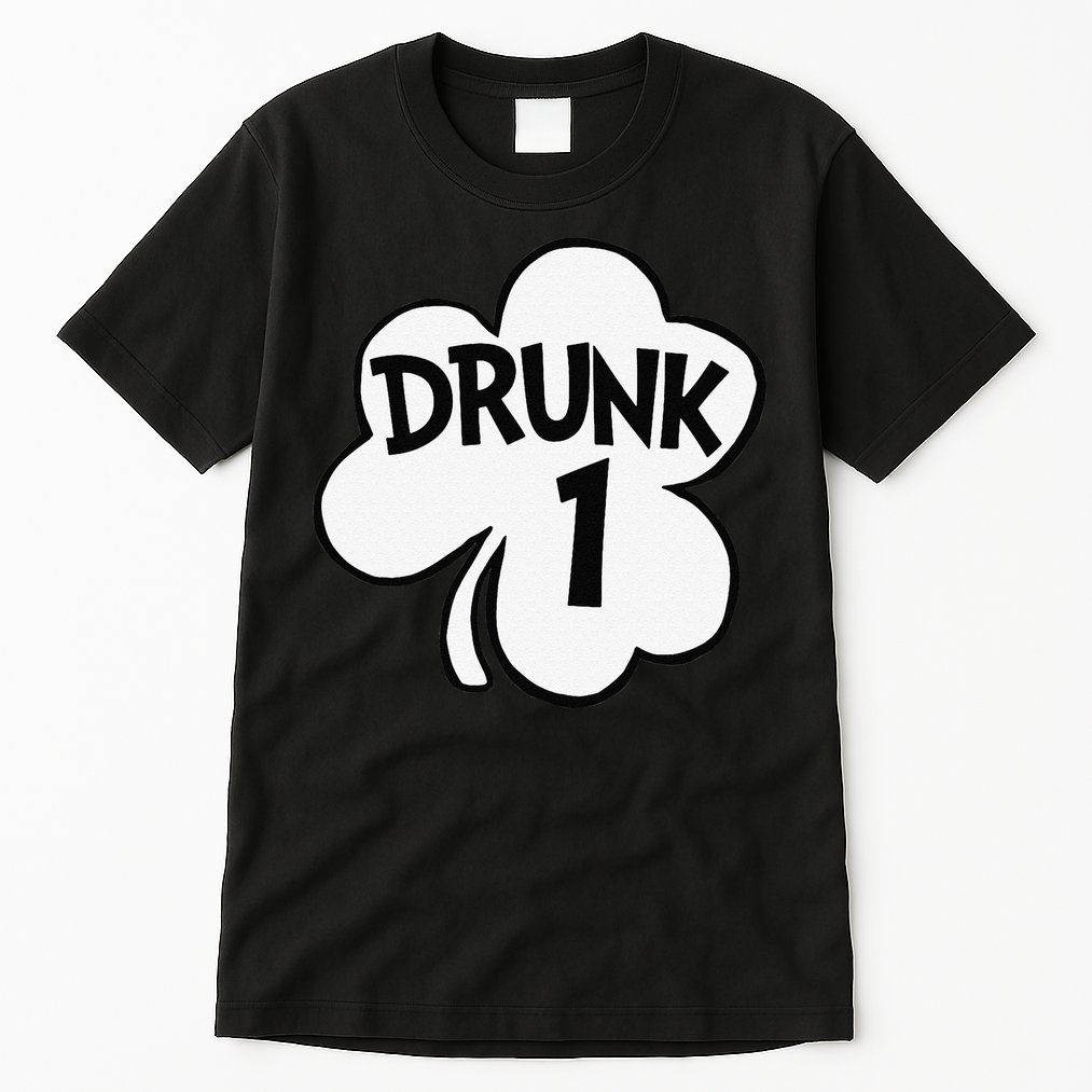 Drunk 1 Saint Patrick's Day Party Group Tall T-Shirt
