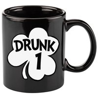 Drunk 1 Saint Patrick's Day Party Group 11oz C Handle Ceramic Mug