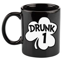 Drunk 1 Saint Patrick's Day Party Group 11oz C Handle Ceramic Mug