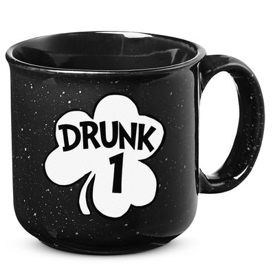 Drunk 1 Saint Patrick's Day Party Group 15oz Campfire Ceramic Mug