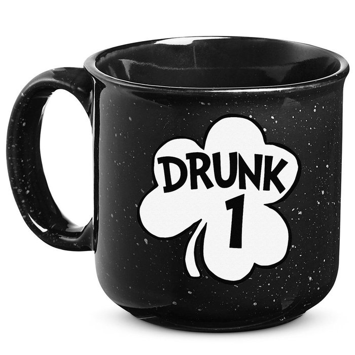 Drunk 1 Saint Patrick's Day Party Group 15oz Campfire Ceramic Mug