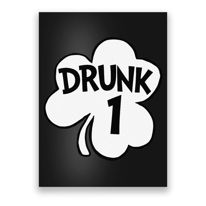 Drunk 1 Saint Patrick's Day Party Group Poster