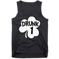 Drunk 1 Saint Patrick's Day Party Group Tank Top