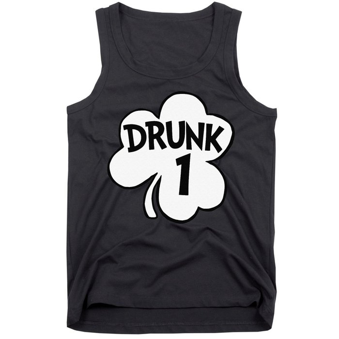 Drunk 1 Saint Patrick's Day Party Group Tank Top