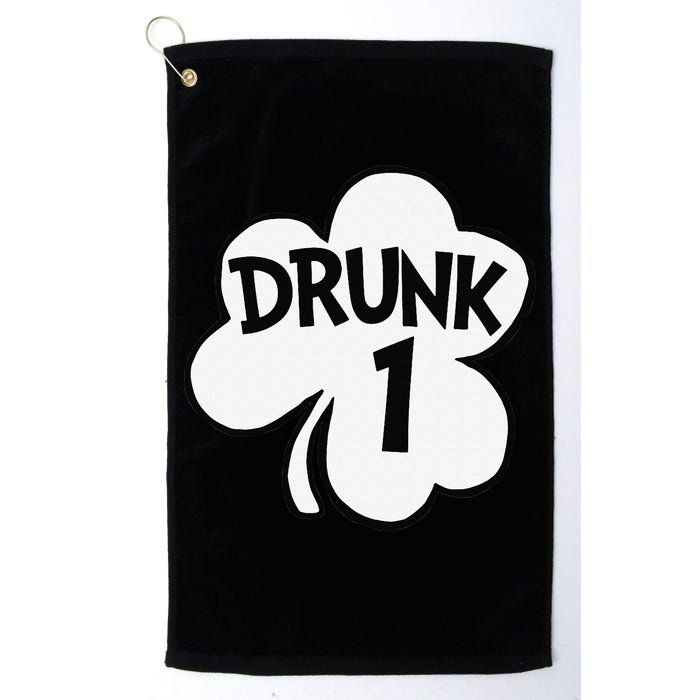 Drunk 1 Saint Patrick's Day Party Group Golf Towel
