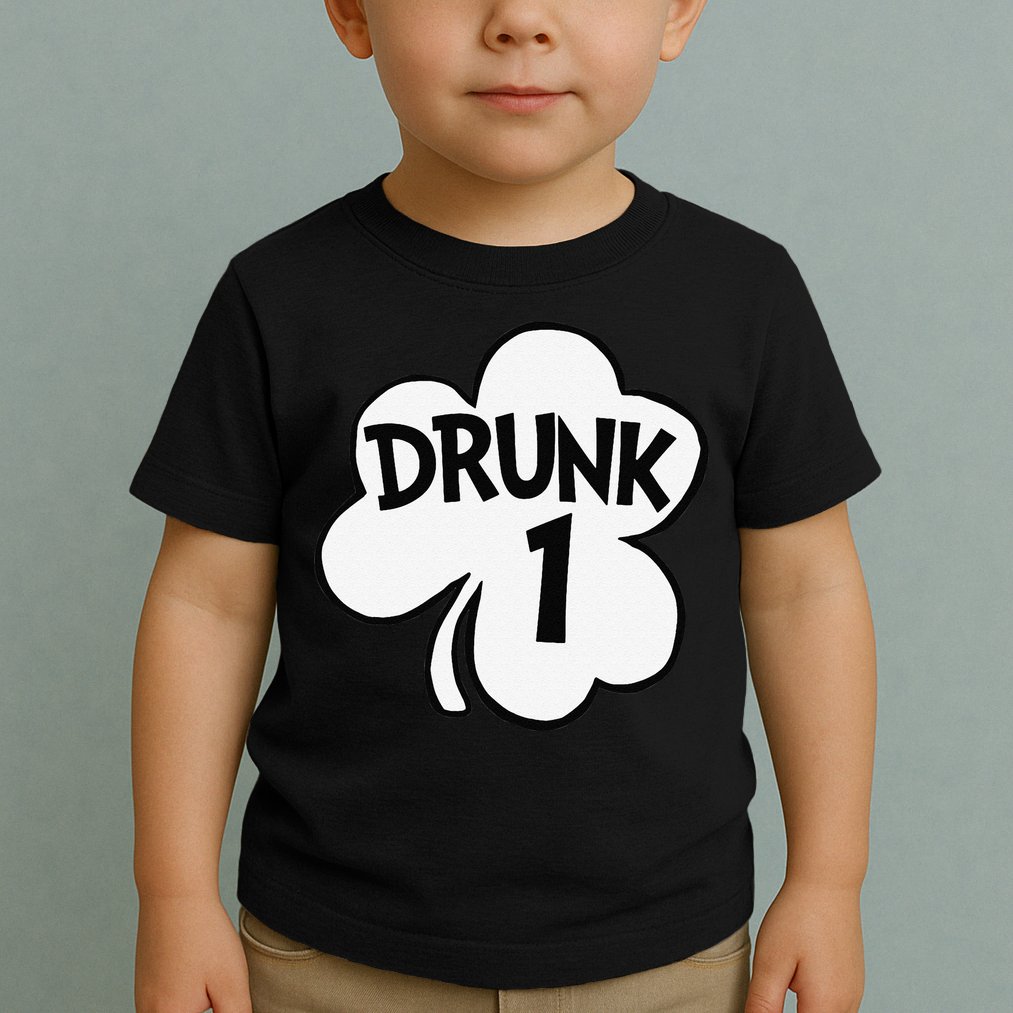Drunk 1 Saint Patrick's Day Party Group Toddler T-Shirt