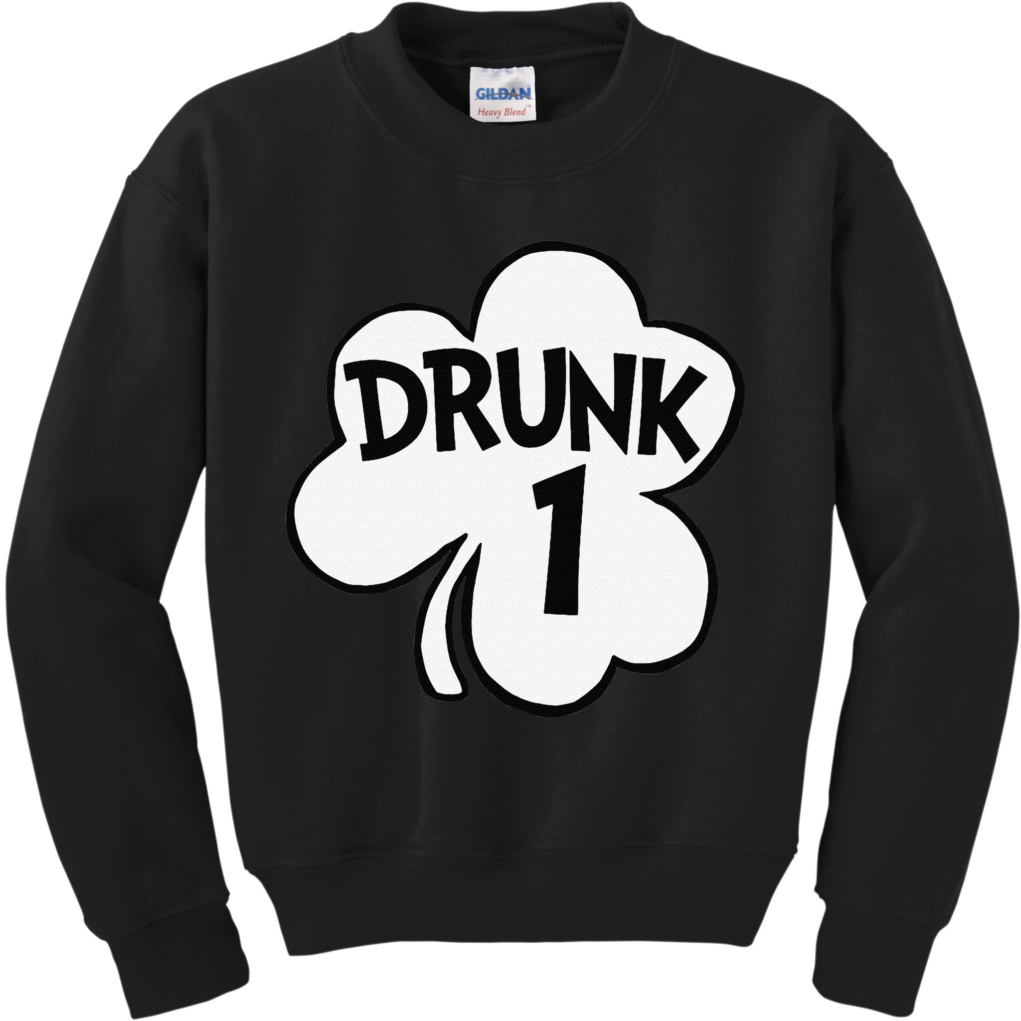 Drunk 1 Saint Patrick's Day Party Group Kids Sweatshirt
