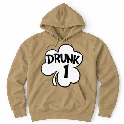 Drunk 1 Saint Patrick's Day Party Group Hoodie