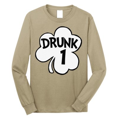Drunk 1 Saint Patrick's Day Party Group Long Sleeve Shirt