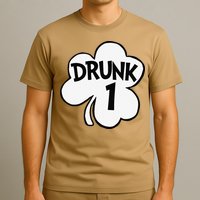 Drunk 1 Saint Patrick's Day Party Group T-Shirt
