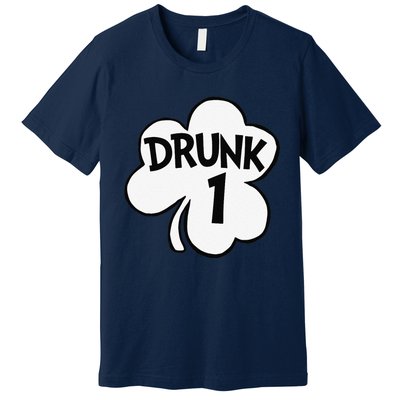 Drunk 1 Saint Patrick's Day Party Group Premium T-Shirt