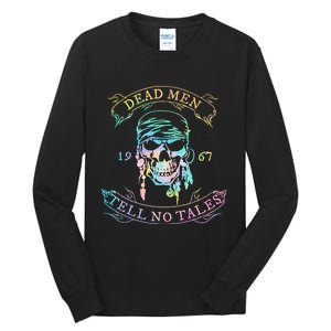 Dead 1973 Tell No Tales Apparel Tall Long Sleeve T-Shirt