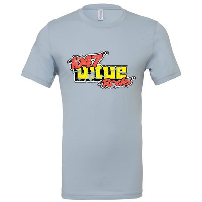 Dayton 1047 Wtue Classic Rock Radio Station Distressed Logo Premium T-Shirt