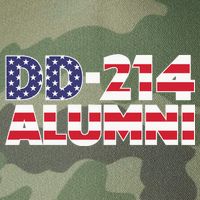 DD 214 Alumni US Flag Legacy Tie Dye Trucker Hat