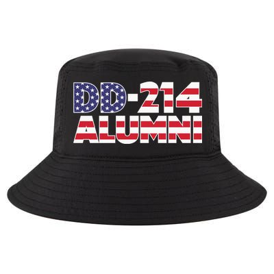 DD 214 Alumni US Flag Cool Comfort Performance Bucket Hat
