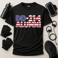 DD 214 Alumni US Flag Performance Shirt
