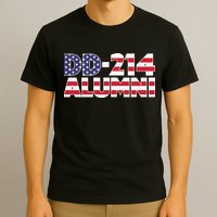 DD 214 Alumni US Flag T-Shirt