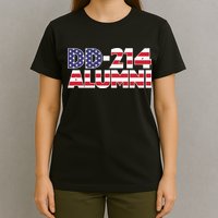 DD 214 Alumni US Flag T-Shirt
