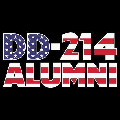 DD 214 Alumni US Flag T-Shirt