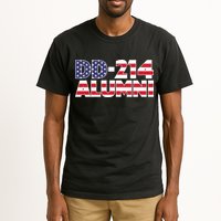 DD 214 Alumni US Flag Tall T-Shirt