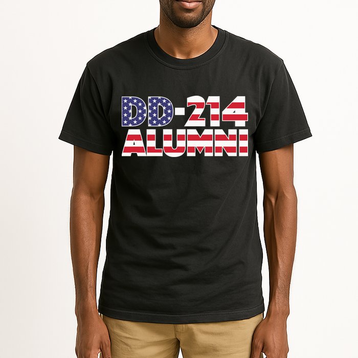 DD 214 Alumni US Flag Tall T-Shirt