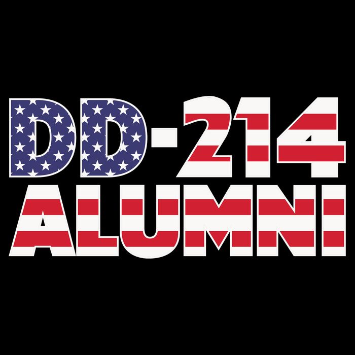 DD 214 Alumni US Flag Tall T-Shirt