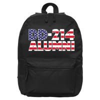 DD 214 Alumni US Flag 16 in Basic Backpack