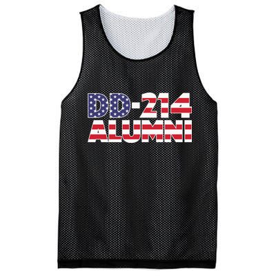 DD 214 Alumni US Flag Mesh Reversible Basketball Jersey Tank