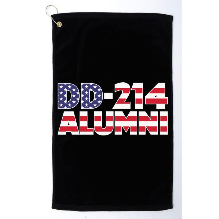 DD 214 Alumni US Flag Golf Towel