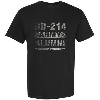 DD 214 Army Alumni Military Veteran Retirement Gifts Garment-Dyed Heavyweight T-Shirt