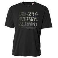 DD 214 Army Alumni Military Veteran Retirement Gifts Cooling Performance Crew T-Shirt