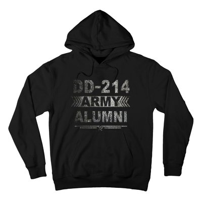 DD 214 Army Alumni Military Veteran Retirement Gifts Hoodie