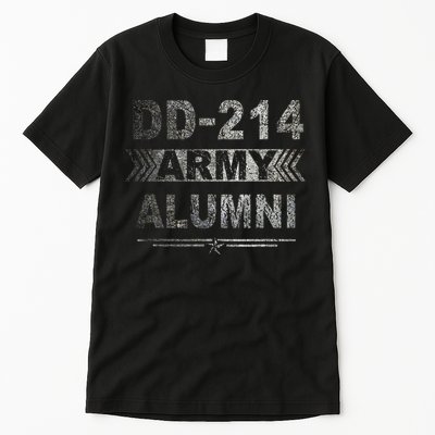 DD 214 Army Alumni Military Veteran Retirement Gifts Tall T-Shirt