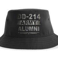 DD 214 Army Alumni Military Veteran Retirement Gifts Sustainable Bucket Hat