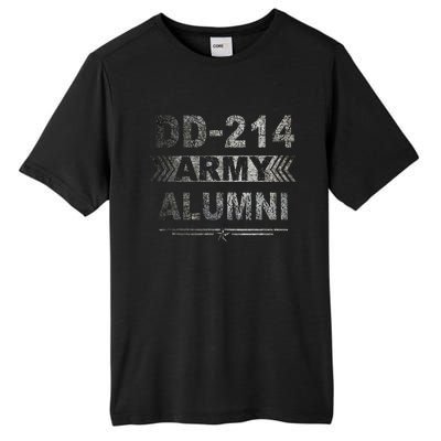 DD 214 Army Alumni Military Veteran Retirement Gifts Tall Fusion ChromaSoft Performance T-Shirt