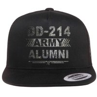 DD 214 Army Alumni Military Veteran Retirement Gifts Flatbill Hat